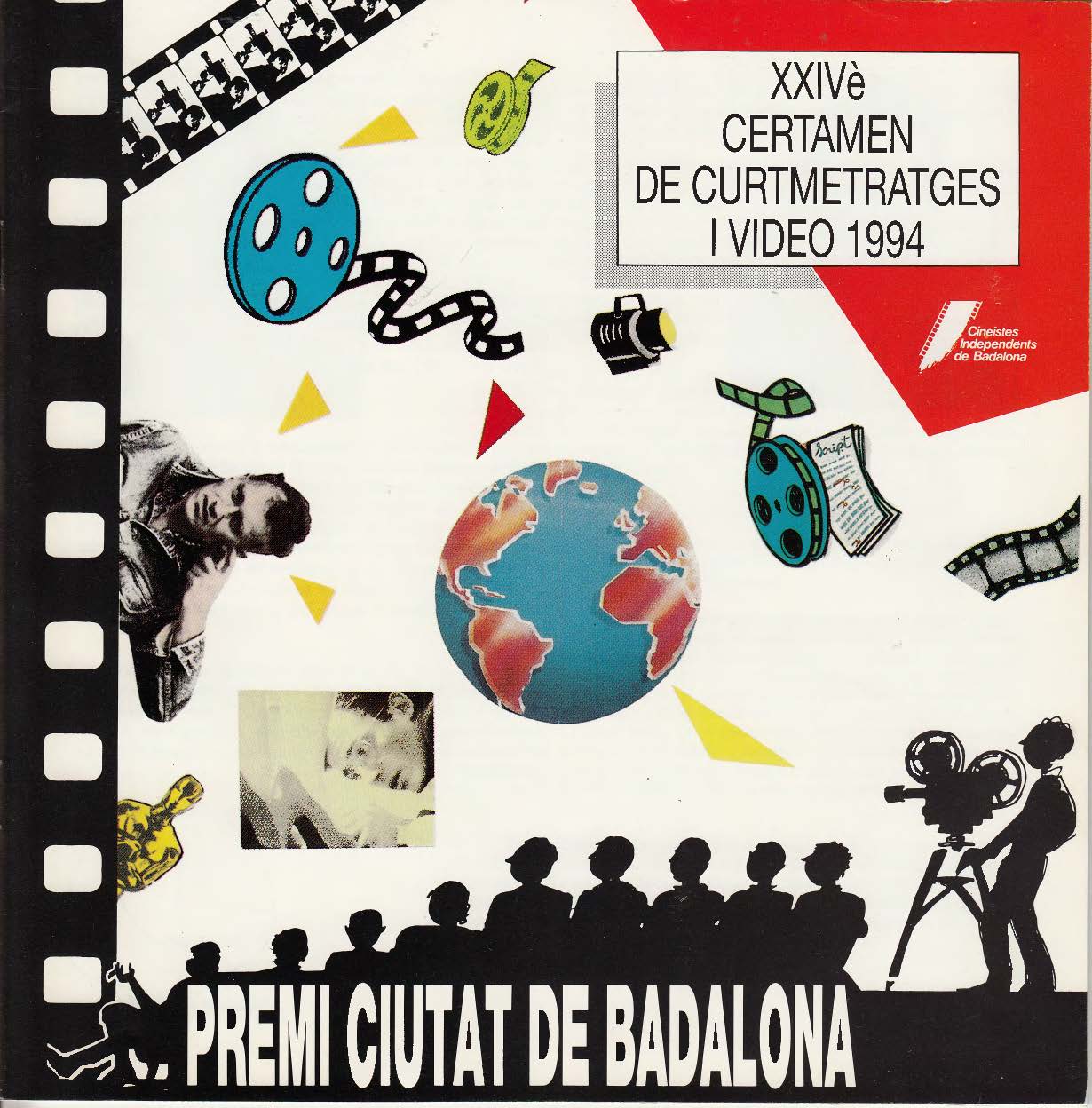 Film Festival of Badalone Pierre Clemens participation with PALAIS 1994 Page 1