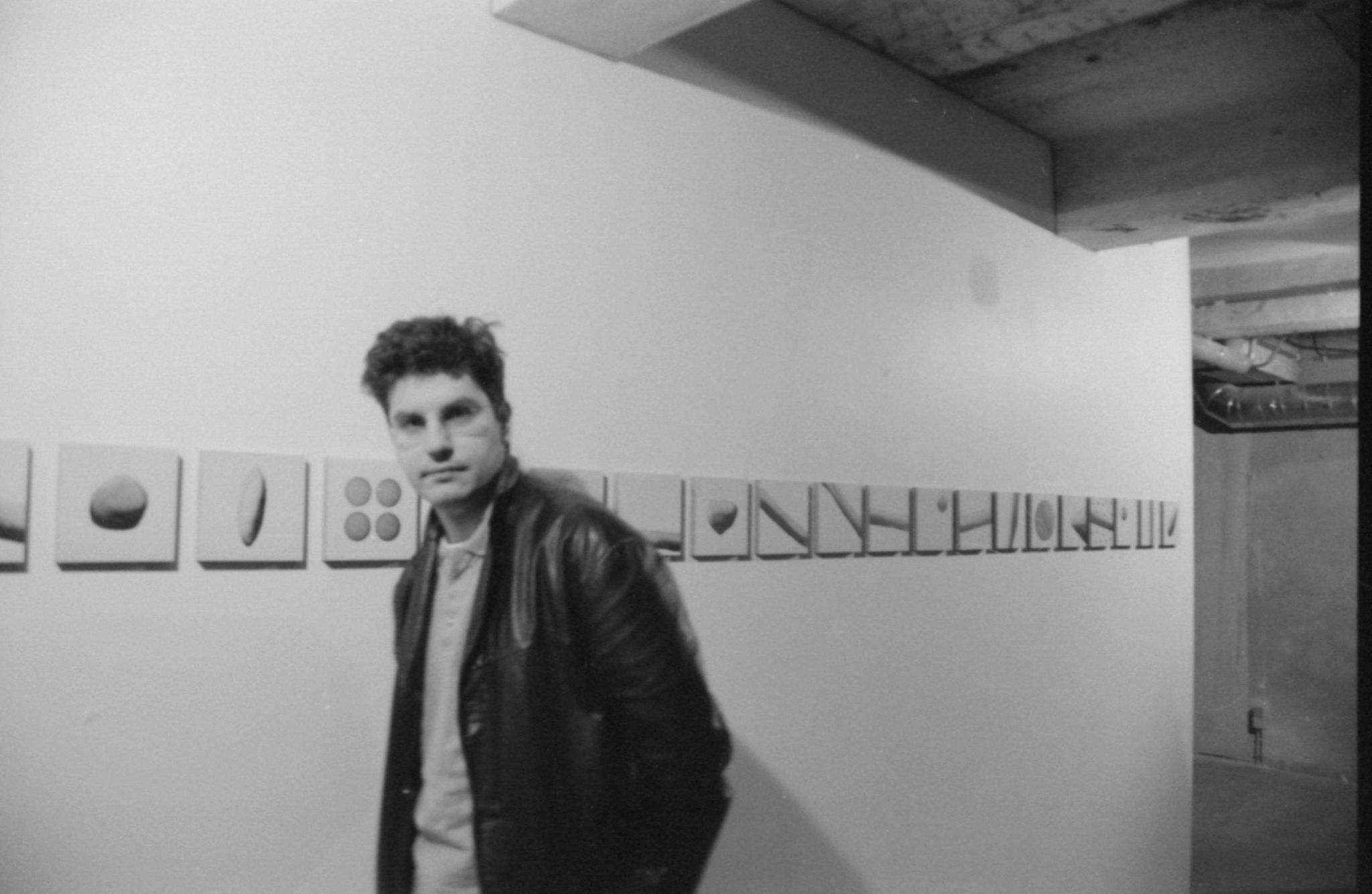 Pierre Clemens NICC Antwerpen 2000 with Ryan Gander