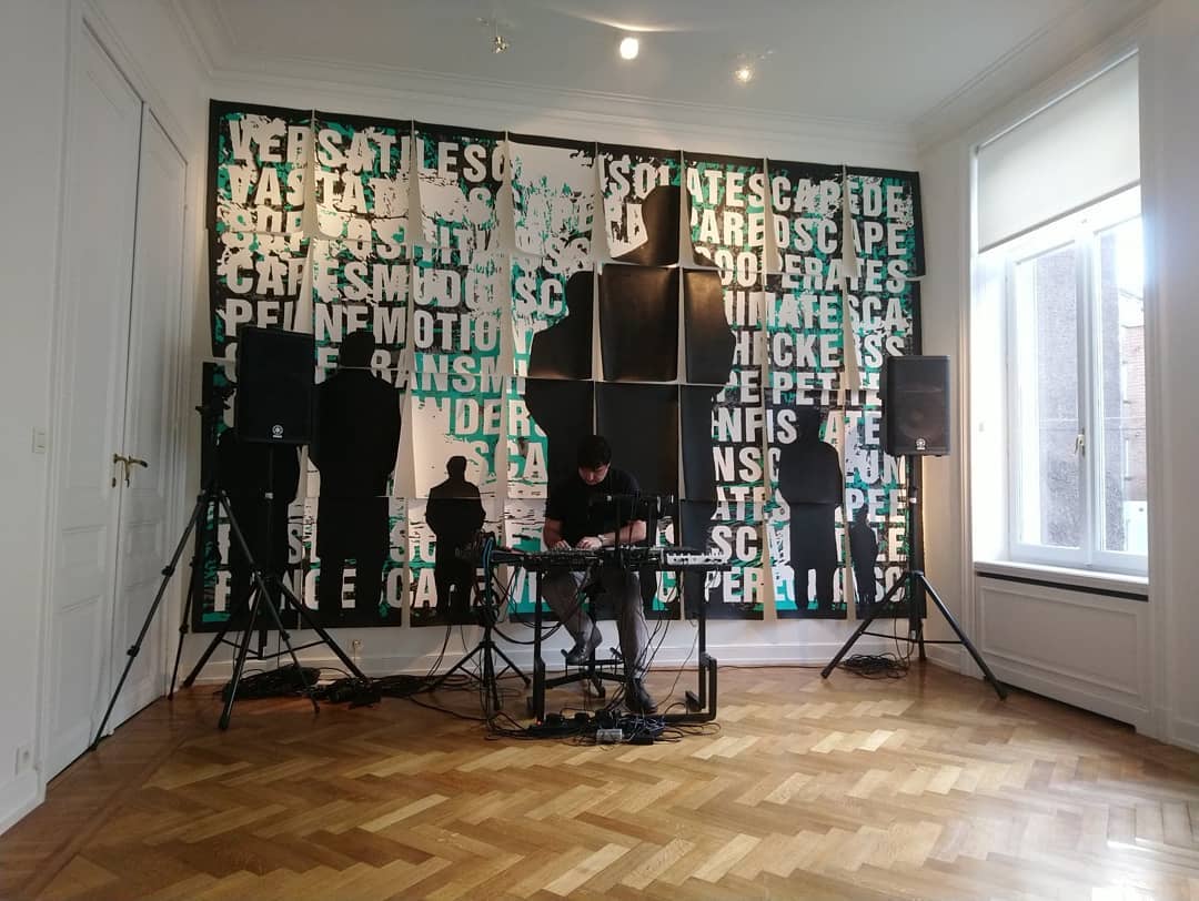 Pierre Clemens 2019 performance perceptionscape gnf gallery photo Elina Salminen