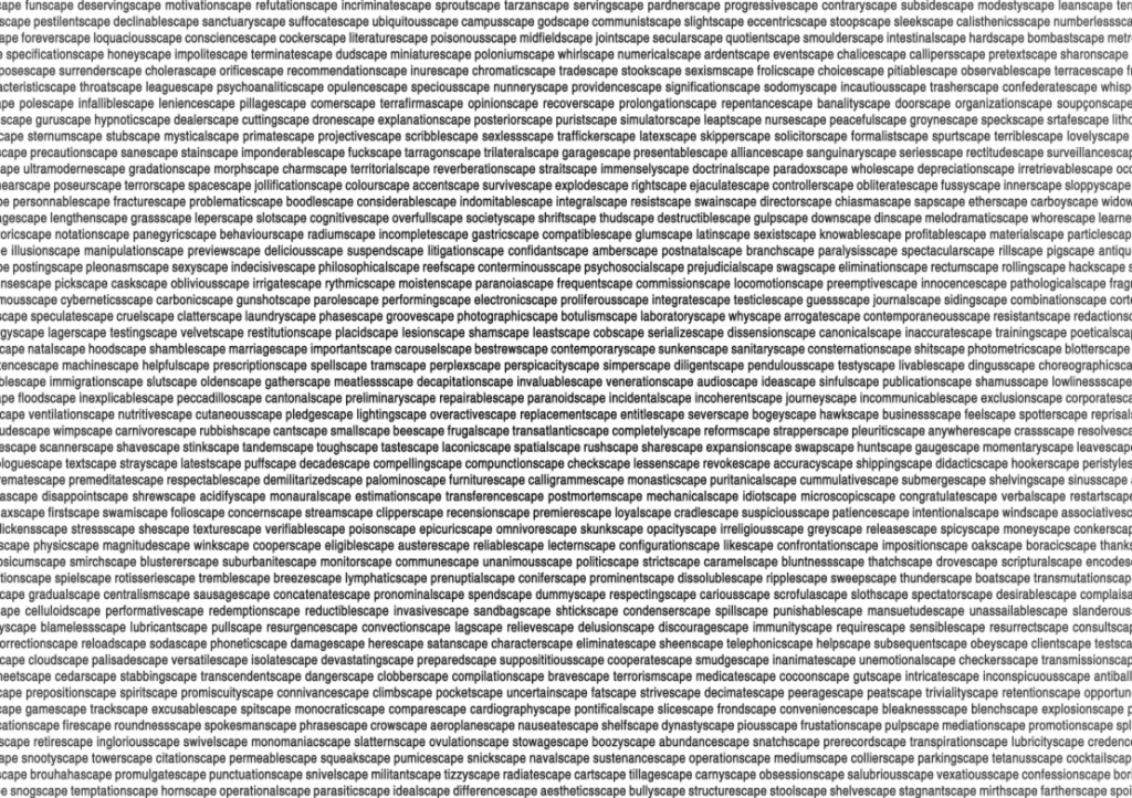 Pierre Clemens Art Brussels Contemporary Digital Photography 2005 Typoscape blanc detail