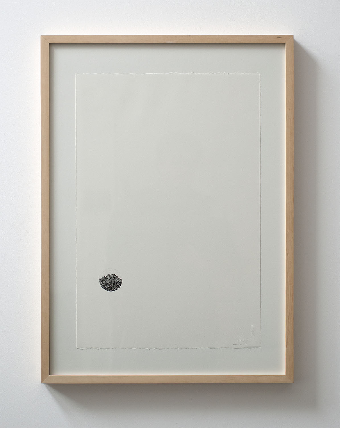 Pierre Clemens Contemporary art Bruxxels Untitled 2007 Black ink on Arches paper 58x38cm 22 8x14 9in
