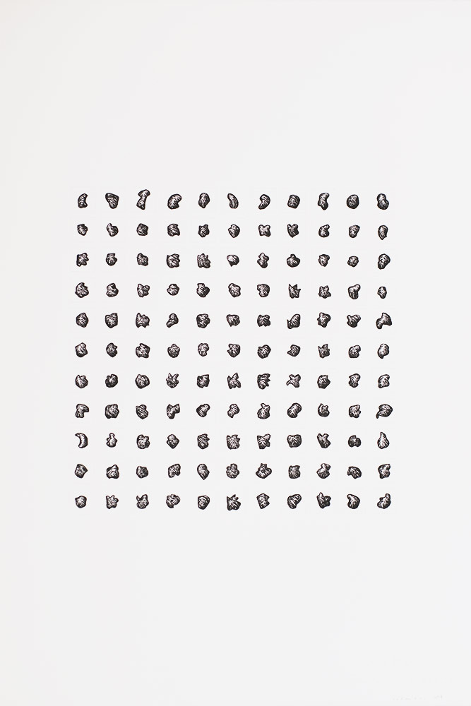 Pierre Clemens Contemporary art Bruxxels Untitled 2007 Black ink on Arches paper 2007 58x38cm 22 8x14 9in 15