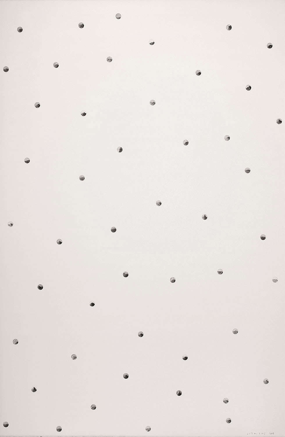 Pierre Clemens Art Contemporary Brussels Drawing2008 Sans titre 3 58x38cm Encre de Chine sur papier