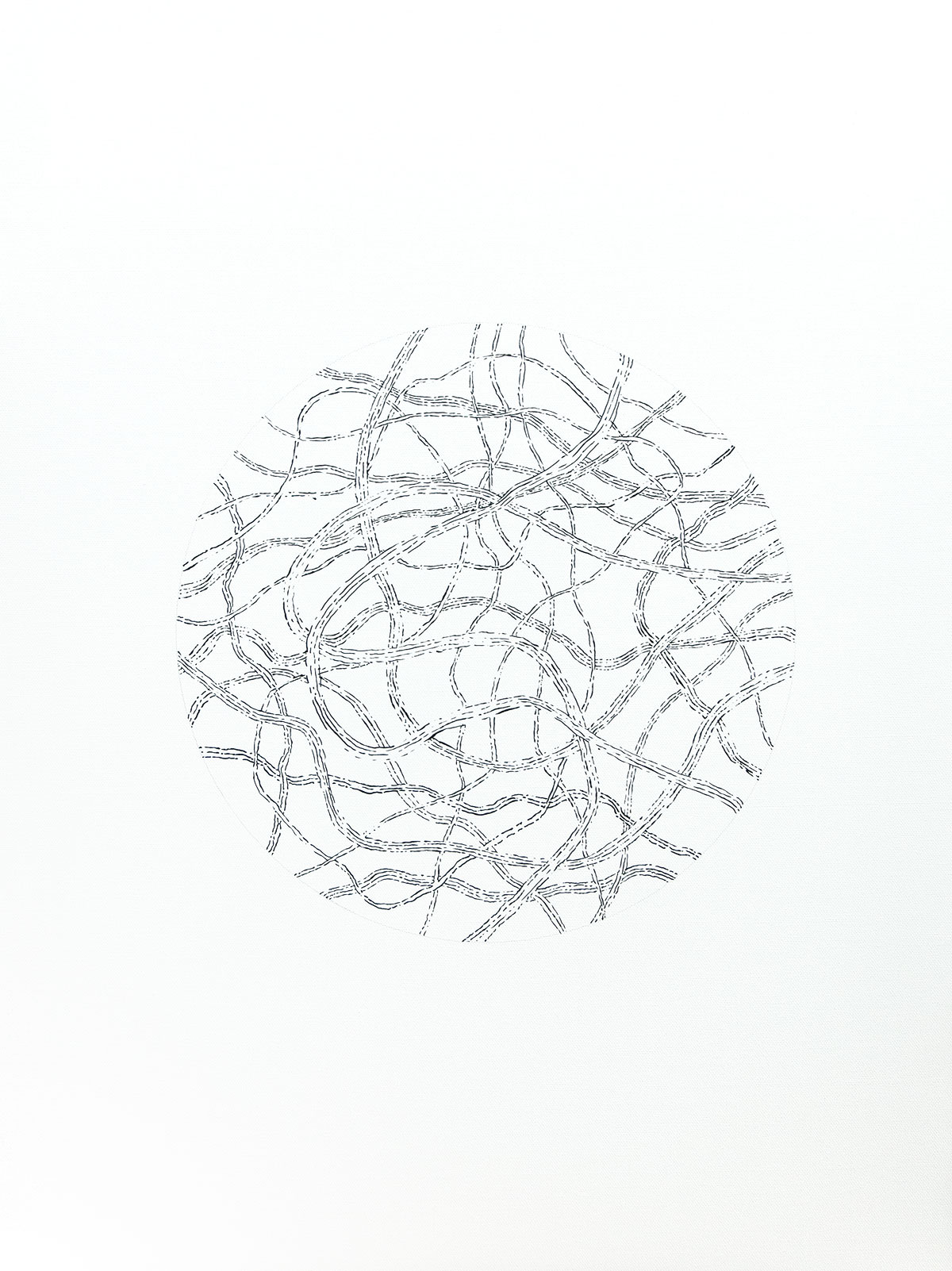 Pierre Clemens 2015 04 29 01 Encre de Chine sur toile 80x60cm 31.4x23.6 inches