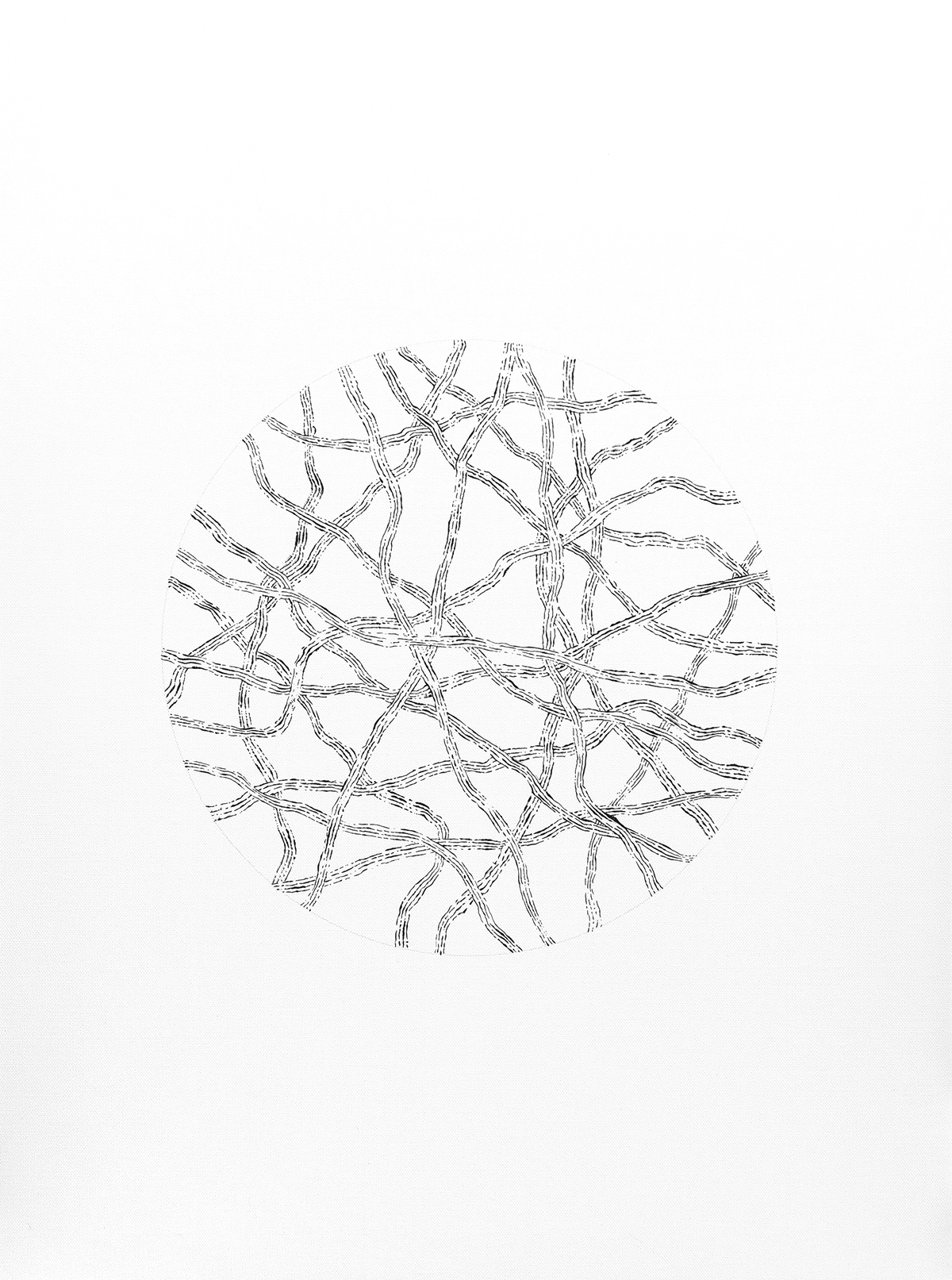 Pierre Clemens 2015 04 29 02 Encre de Chine sur toile 80x60cm 31.4x23.6 inches