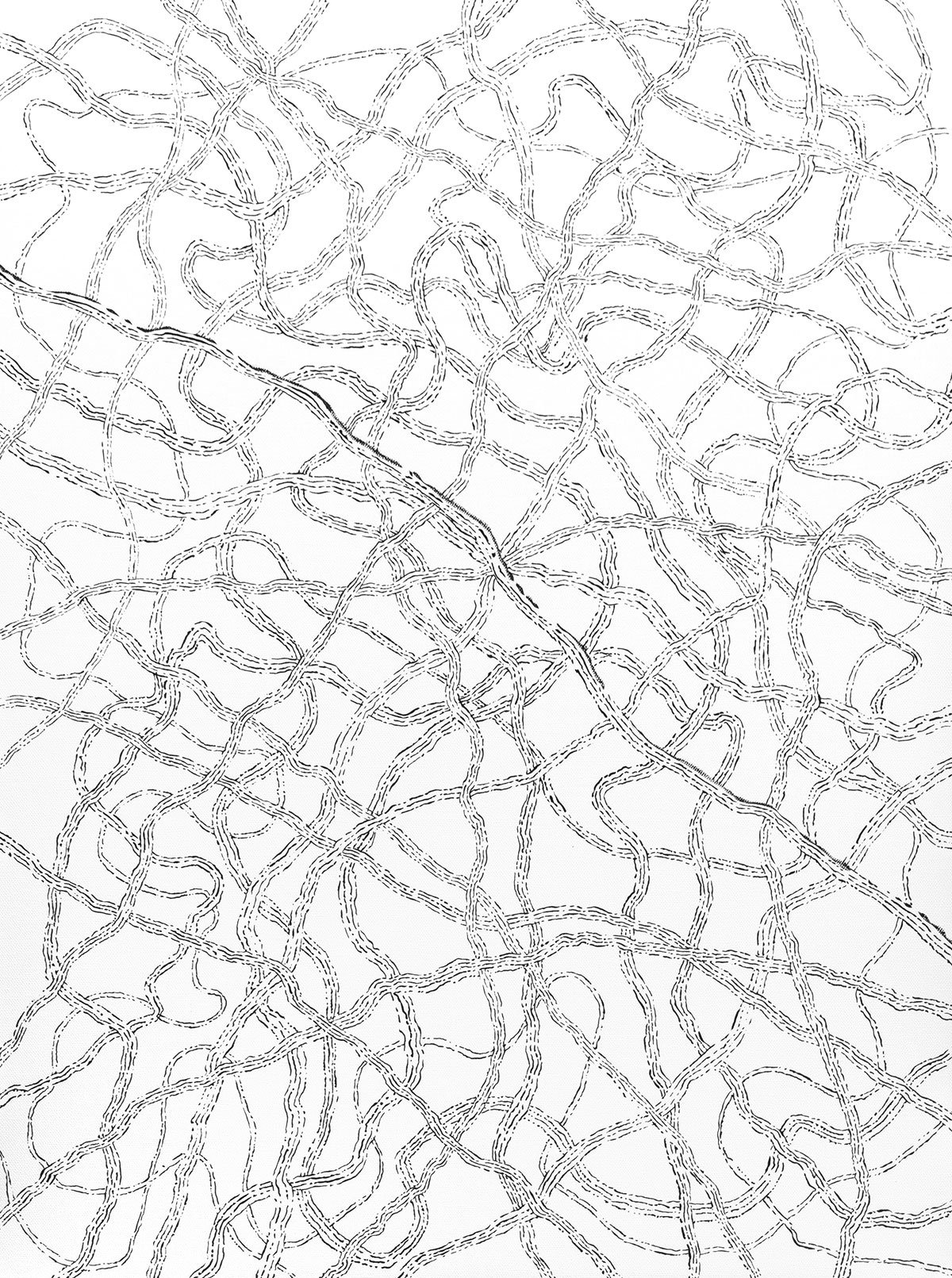Pierre Clemens 2015 04 29 03 Encre de Chine sur toile 80x60cm 31.4x23.6 inches