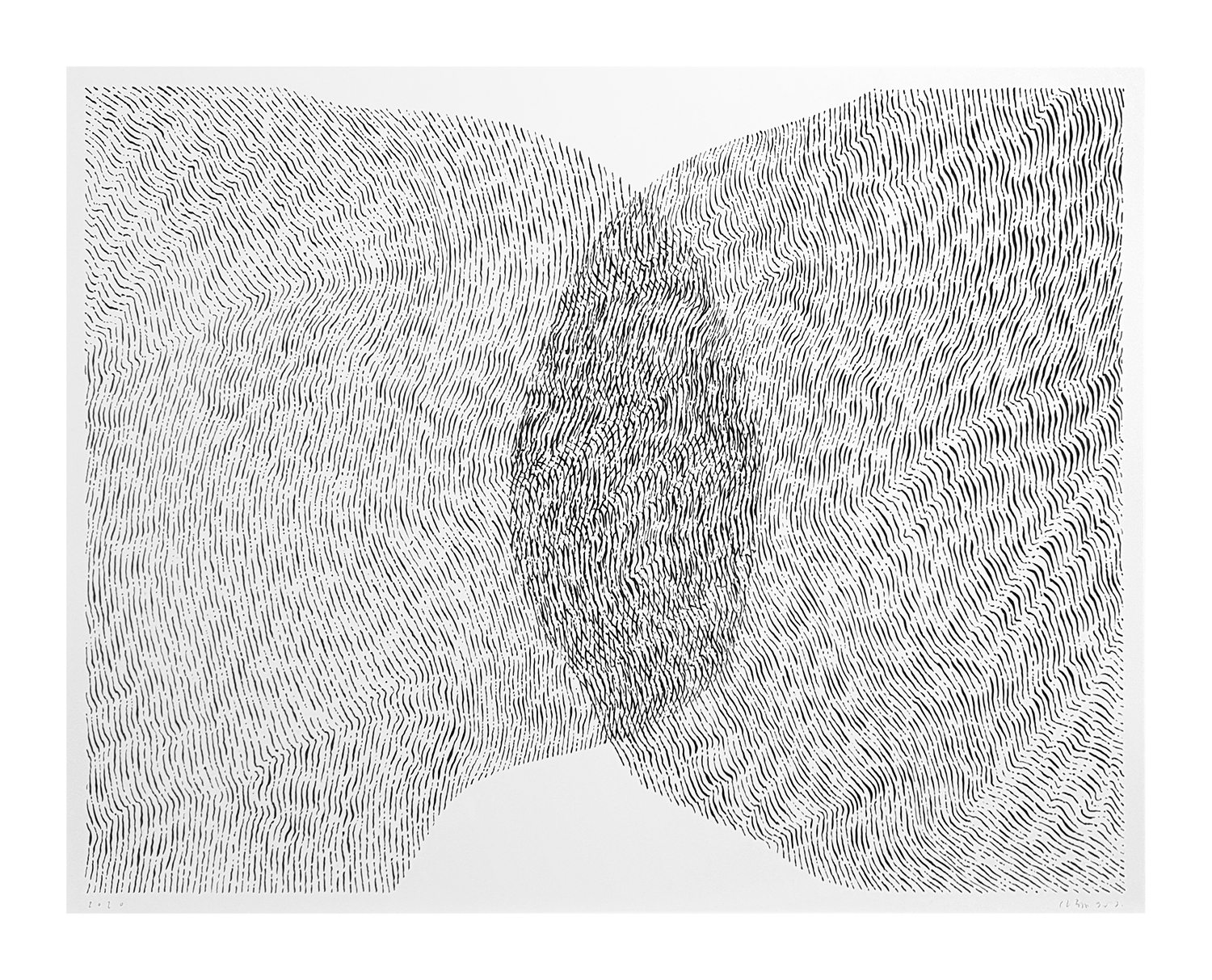Pierre Clemens 50x65cm Encre de Chine sur papier 2020 05 05