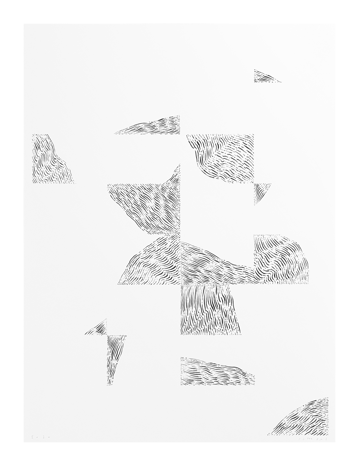Pierre Clemens 65x50cm Encre de Chine sur papier 2020 04 24