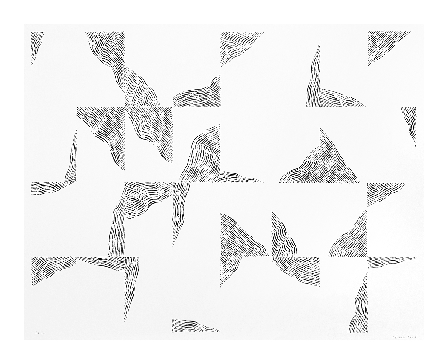 Pierre Clemens 65x50cm Encre de Chine sur papier 2020 04 24D