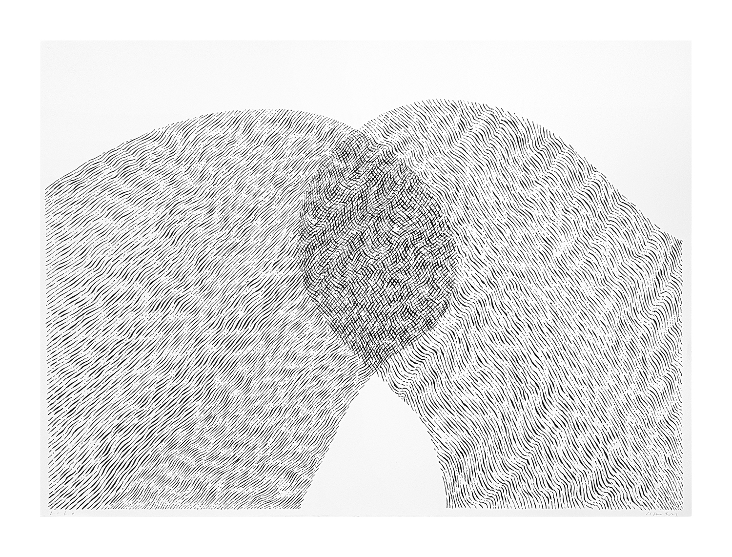 Pierre Clemens 65x50cm Encre de Chine sur papier 2020 05 07