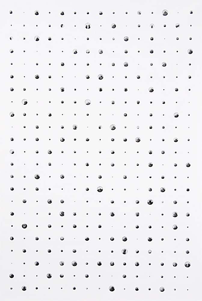 Pierre Clemens Art Contemporary Brussels Painting Untitled 2011 Black ink on canvas 205x136cm 80.7x53.5in 2