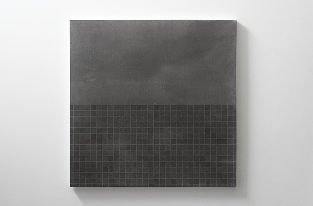 Pierre Clemens contemporary art Brussels 2012 Untitled 100x100cm 39 4x39 4in Black ink on canvas 5