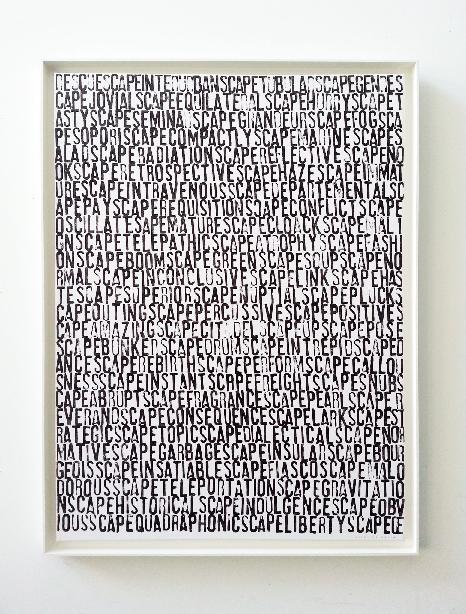 Pierre Clemens wordscape 2016